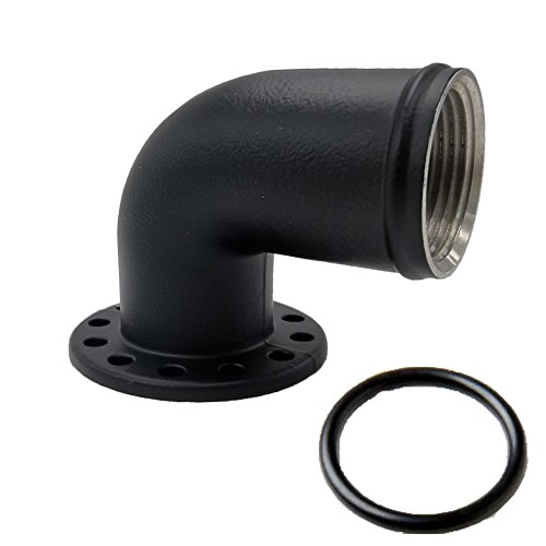 EWP® Alloy 90° Elbow Flange Adapter 38mm (#8303)