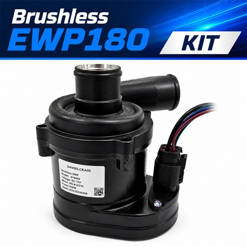 Brushless EWP®180 KIT - Remote Electric Water Pump (12V)(#8450)