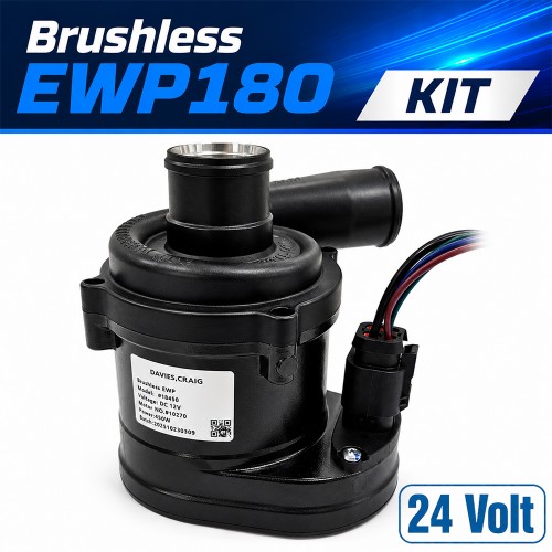 Brushless EWP®180 KIT - Remote Electric Water Pump (24V)(#8451)